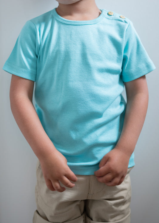 Basic T-shirt - Turquoise