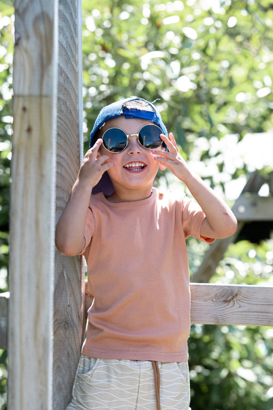 Basic T-shirt - Café crème