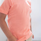 Basic T-shirt - Abrikoos