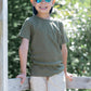 Basic T-shirt - Olijfgroen