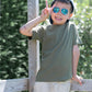 Basic T-shirt - Olijfgroen