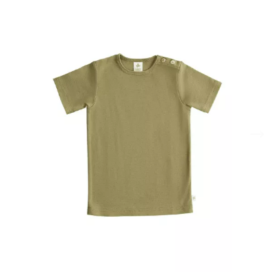 Basic T-shirt - Olijfgroen